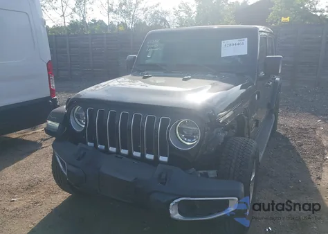2020 Jeep Wrangler Unlimited Sahara 4X4 z USA, uszkodzony, nr VIN 1C4HJXEN9LW102119